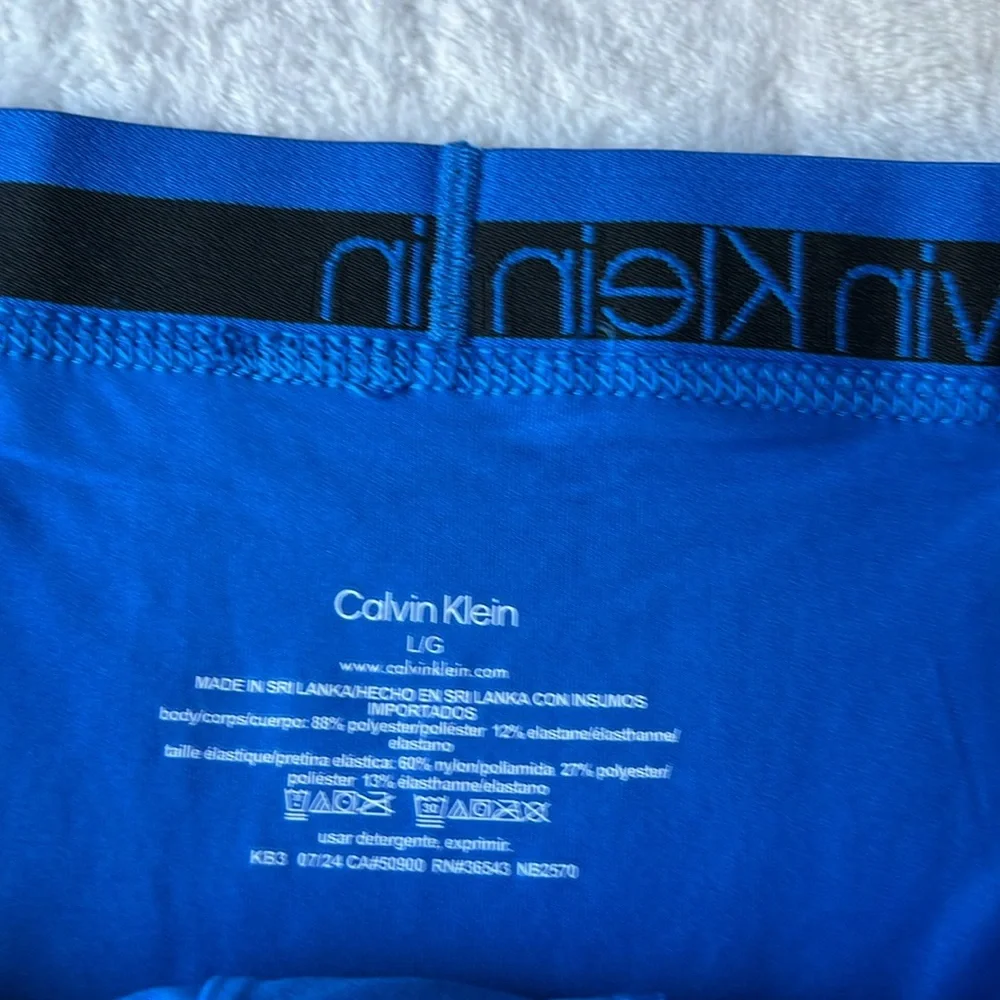Calvin Klein Men's Blue Gradient Boxer Briefs - 3 Pack